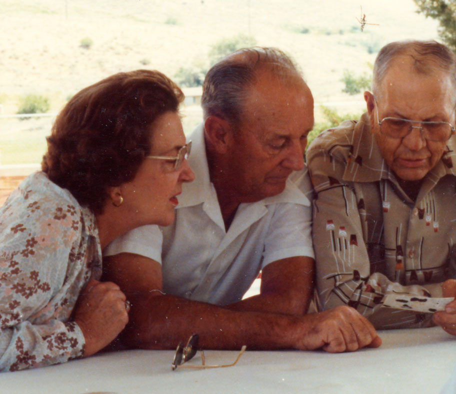 Lucille Dean and Unknown Leavitt