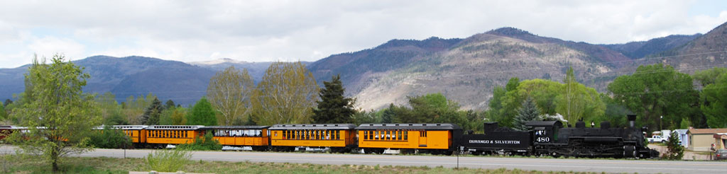 Durango Steam Engine Train