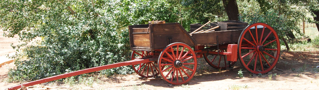 Western Buckboard Wagon