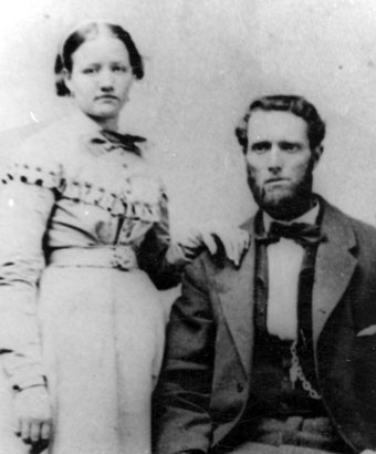 John Q and Cynthia Leavitt 1869