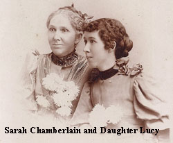 Sarah Chamberlain and Daughter Lucy
